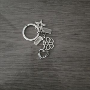 Coach Rhinestone Keychain